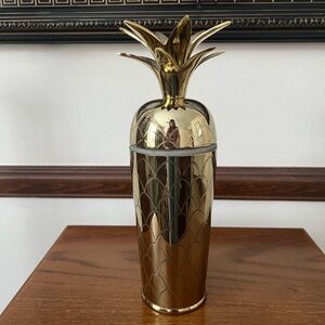 Anthropologie Pineapple Cocktail Shaker